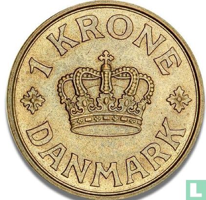 Danemark 1 krone 1924 - Image 2