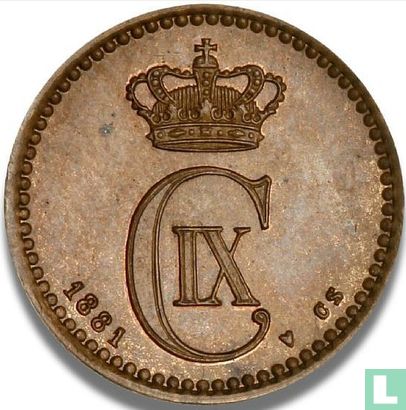 Denemarken 1 øre 1881 - Afbeelding 1