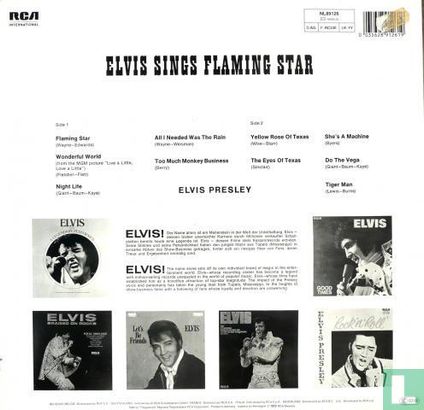 Elvis Sings "Flaming Star" - Afbeelding 2