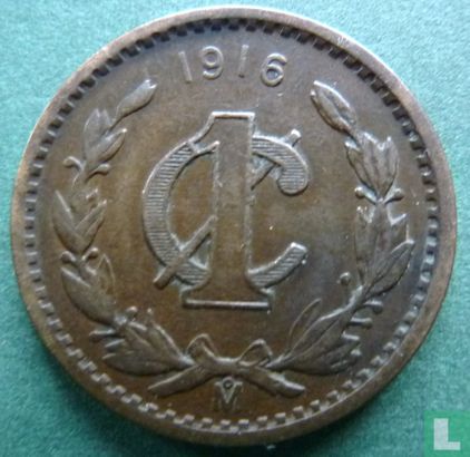 Mexico 1 centavo 1916 - Afbeelding 1