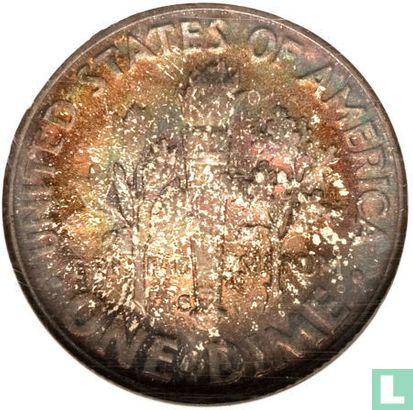 United States 1 dime 1953 (S) - Image 2