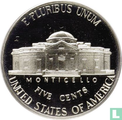United States 5 cents 1989 (PROOF) - Image 2