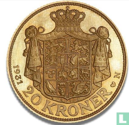Dänemark 20 Kronen 1931 - Bild 1