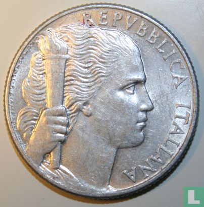 Italië 5 lire 1948 - Afbeelding 2