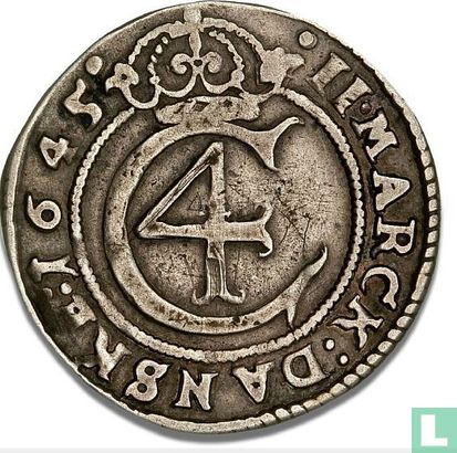 Danemark 2 marck 1645 - Image 1