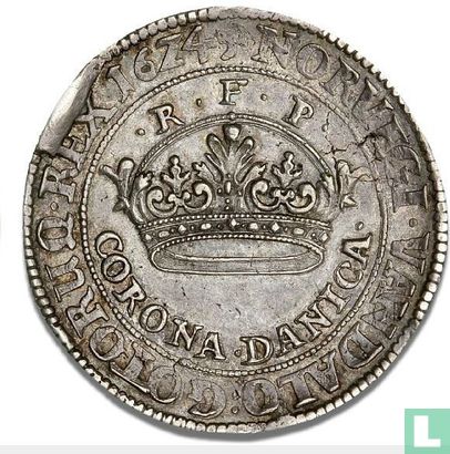 Danemark 2 kroner 1624 - Image 1