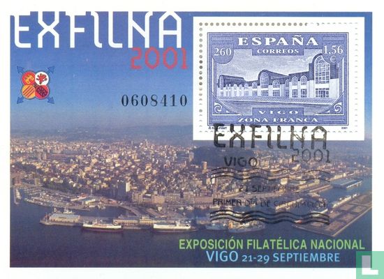 Postzegeltentoonstelling EXFILNA '01