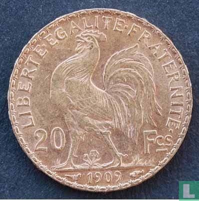 France 20 francs 1909 - Image 1
