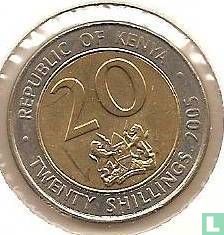 Kenia 20 Shilling 2005 - Bild 1