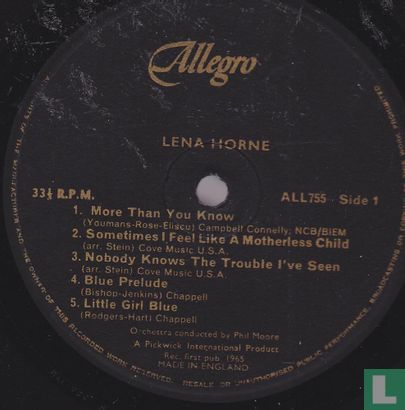 Lena Horne  - Afbeelding 3