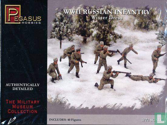 WWII russische Infanterie in Winter-Kleid - Bild 1