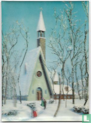 Kerkje in de sneeuw - Image 1