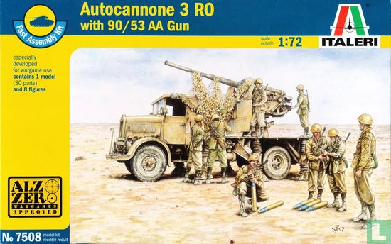 Autocannone 3 RO with 90/53 AA Gun - Image 1
