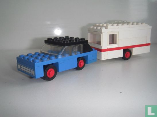 Lego 656 Car and Caravan - Afbeelding 2