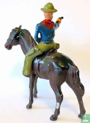 Cowboy te paard - Afbeelding 2