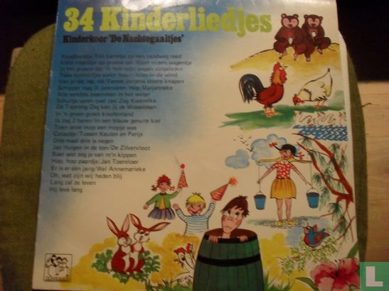 34 Kinderliedjes - Image 1