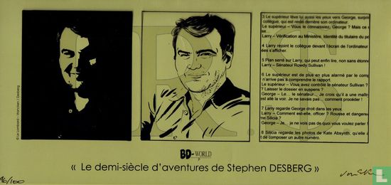 Le demi-siècle d'aventures de Stephen Desberg