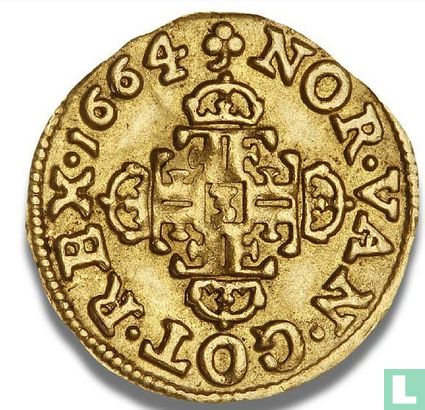 Dänemark ¼ Dukat 1664 - Bild 1