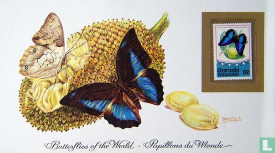 Schmetterling Karte mit Stempel - Bild 1
