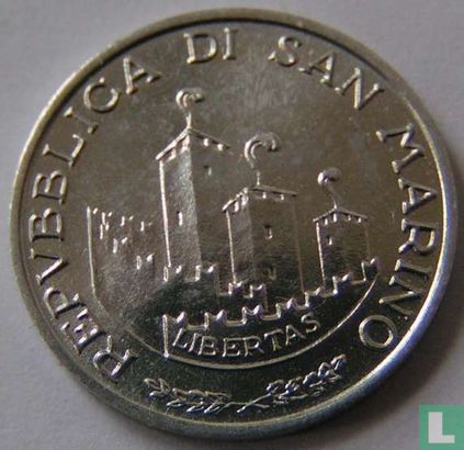 San Marino 1 lira 1993 - Image 2