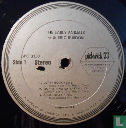 The Early Animals with Eric Burdon - Afbeelding 3
