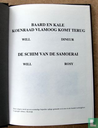 Koenraad Vlamoog komt terug + De schim van de samoerai - Image 3