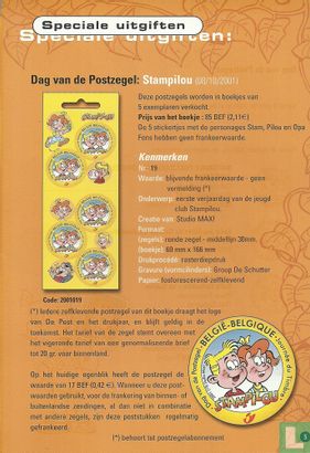 Stam & Pilou - Dag van de postzegel - Image 1