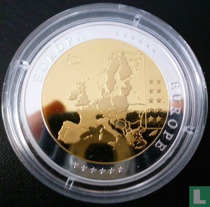 Monaco 1 euro 2003 "Eerste slag van de Eurolanden" - Afbeelding 2