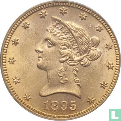 Vereinigte Staaten 10 Dollar 1895 (ohne Buchstabe) - Bild 1