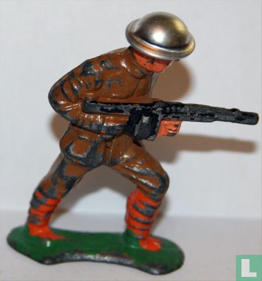 Soldat mit Maschinengewehr  - Bild 1