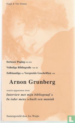 Bibliografie van Arnon Grunberg - Image 1
