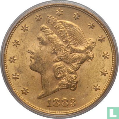 United States 20 dollars 1883 (S) - Image 1