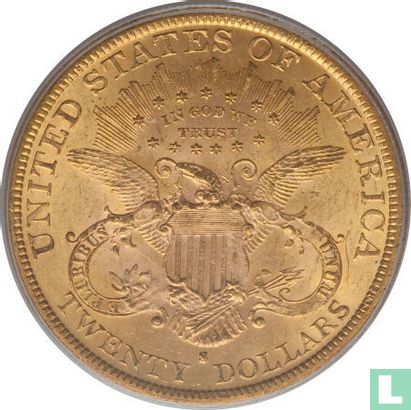 United States 20 dollars 1883 (S) - Image 2