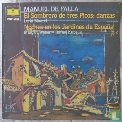Manuel De Falla: El Sombrero de tres Picos: danzas + Noches en los Jardines de España - Afbeelding 1