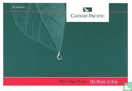 Werbekarte Cathay Pacific Airlines - Heart of Asia