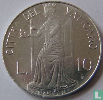Vaticaan 10 lire 1979 - Afbeelding 2