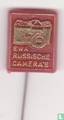 Ewa Russische Camera's [goud op rood]