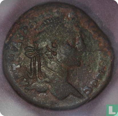 Romeinse Rijk, AE29, 198-217 AD, Caracalla, Pautalia, Thracië - Afbeelding 1