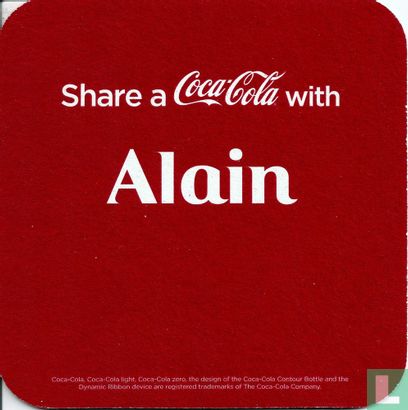 Share a Coca-Cola with Alain / Markus - Image 1