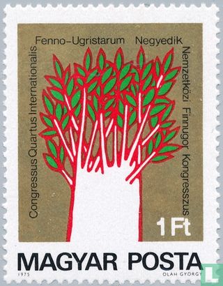 Baum der Finno-ugrische Sprachen