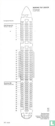 Datenkarte BRITISH AIRWAYS - Boeing 767-300ER - Image 2