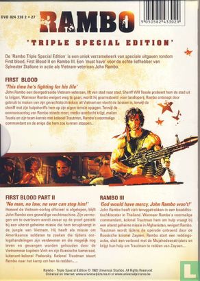 First Blood + First Blood 2 + Rambo III - Afbeelding 2