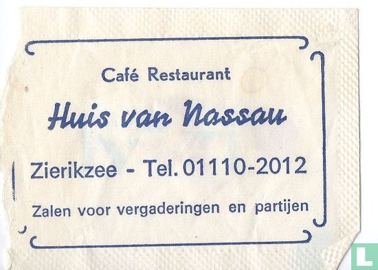 Café Restaurant Huis van Nassau - Afbeelding 1