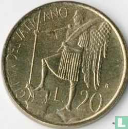 Vatican 20 lire 1986 - Image 2