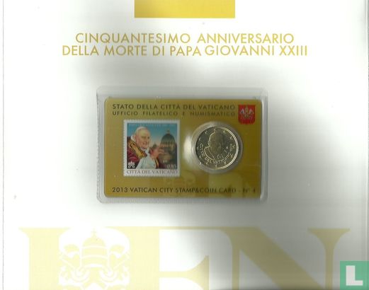 Vaticaan 50 cent 2013 (Numisbrief) - Afbeelding 1