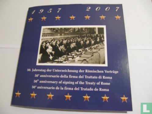 Meerdere landen jaarset 2007 "Verdrag van Rome" - Afbeelding 1