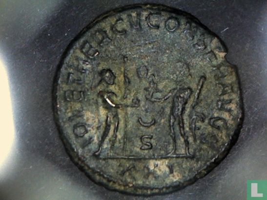 Romeinse Rijk, AE Antoninianus, 284-305 AD, Diocletianus, Cyzicus - Bild 2