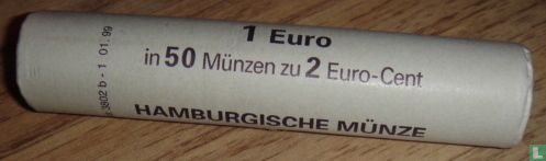 Germany 2 cent 2002 (J - roll) - Image 1
