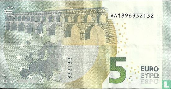 Eurozone 5 Euro V - Afbeelding 2