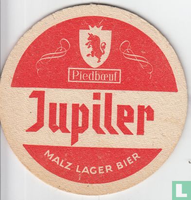 Piedboeuf Jupiler Malz Lager Bier